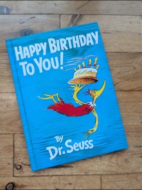 Dr. Seuss Happy Birthday birthday To You Hardcover Book